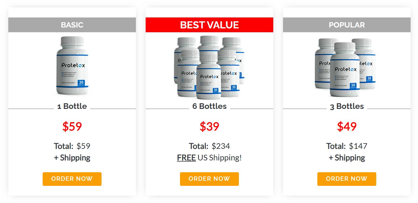 Protetox best package